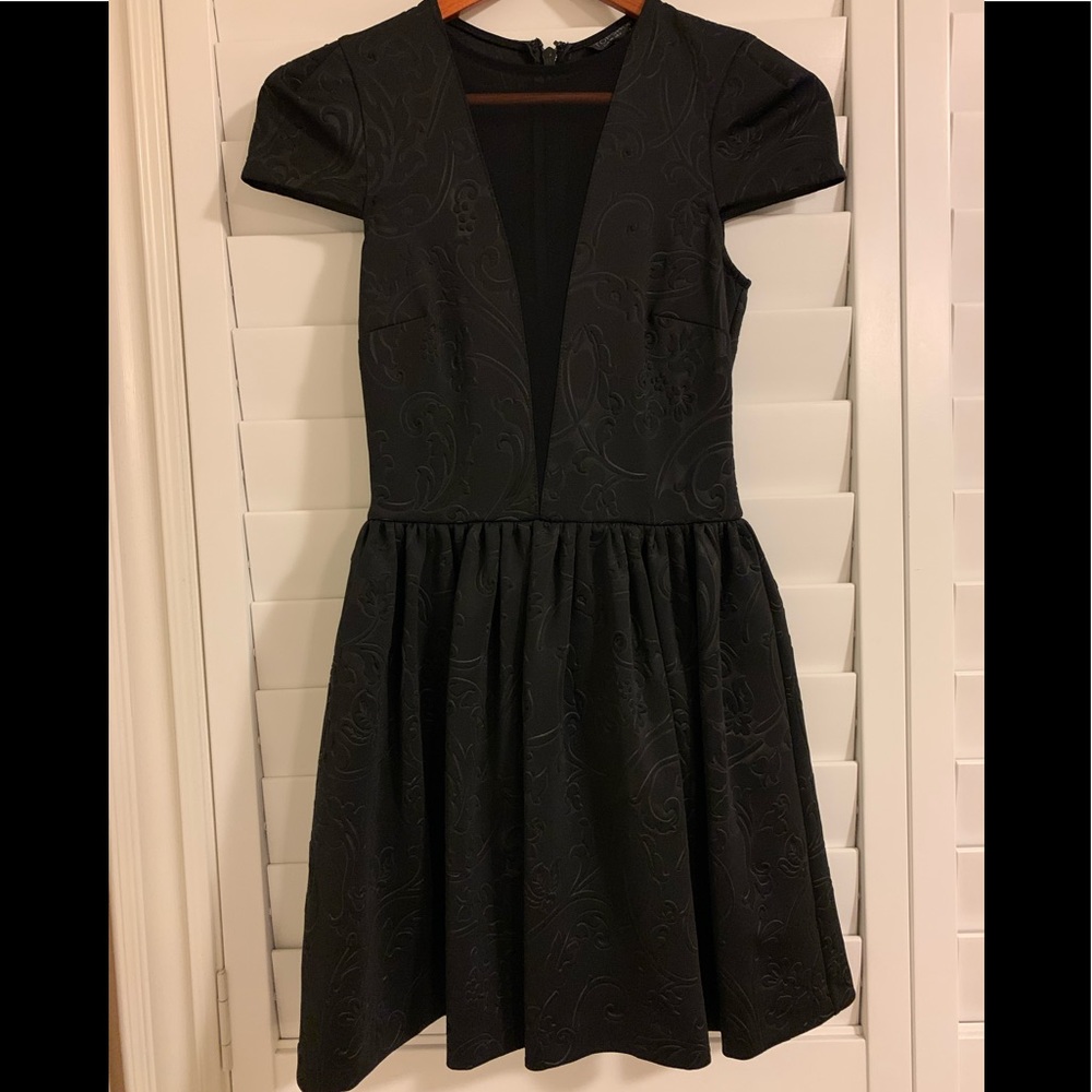 Black dress from Topshop